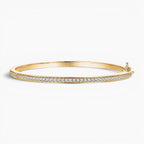Sleek Stone Bangle Bracelet