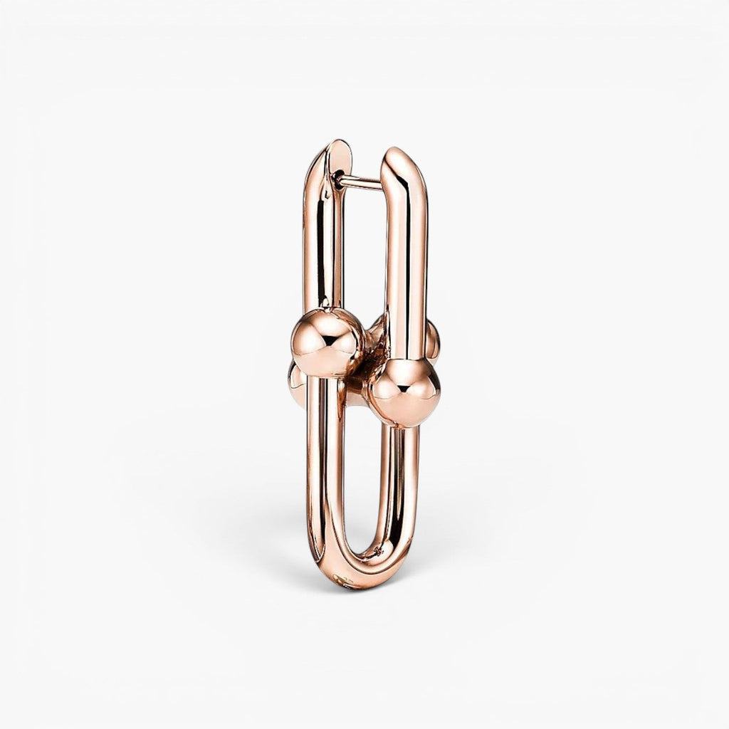 Bold Link Drop Earrings