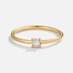 18K Gold Birthstone Rings – Gift, Everyday Wear