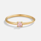 18K Gold Birthstone Rings – Gift, Everyday Wear