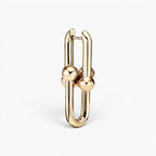 Bold Link Drop Earrings