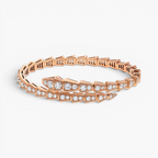 Aurelia Serpent Pavé Bracelet