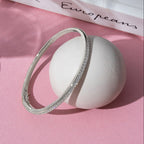 Sleek Stone Bangle Bracelet