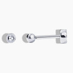 Petite Sphere Flat Back Stud Earrings