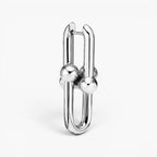 Bold Link Drop Earrings