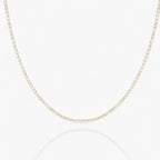 Refined Adjustable Tennis Necklace