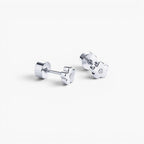 Dainty Daisy Flat Back Stud Earrings