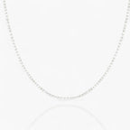 Refined Adjustable Tennis Necklace