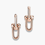 Bold Link Drop Earrings