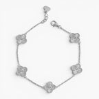 Detailed Lucky Clover Bracelet