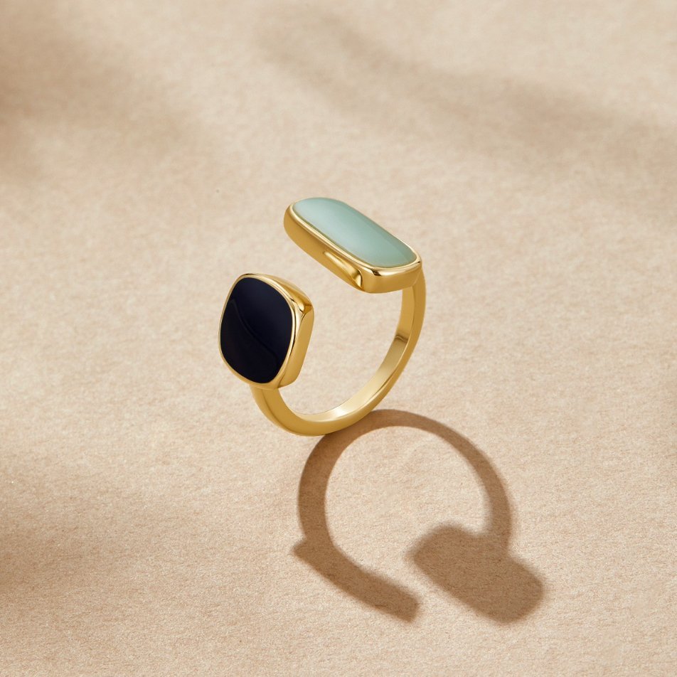 Aquamarine Wrap Ring – Elegant Accessory, Perfect Gift
