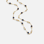 Beaded Stone Necklace – Elegant Accessory, Perfect Gift