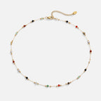 Beaded Stone Necklace – Fashion Accessory, Gift Idea