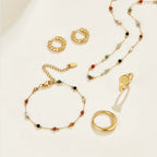 Beaded Stone Necklace – Fashion Accessory, Gift Idea
