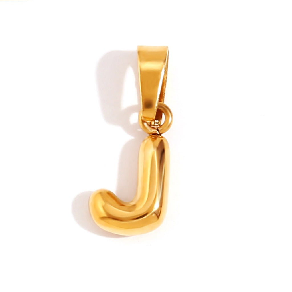 Bubble Letter Necklace – Personalized Gift, Everyday Wear