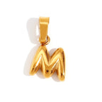Bubble Letter Necklace – Personalized Gift, Everyday Wear