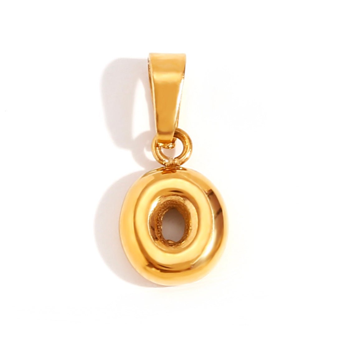 Bubble Letter Necklace – Personalized Gift, Everyday Wear