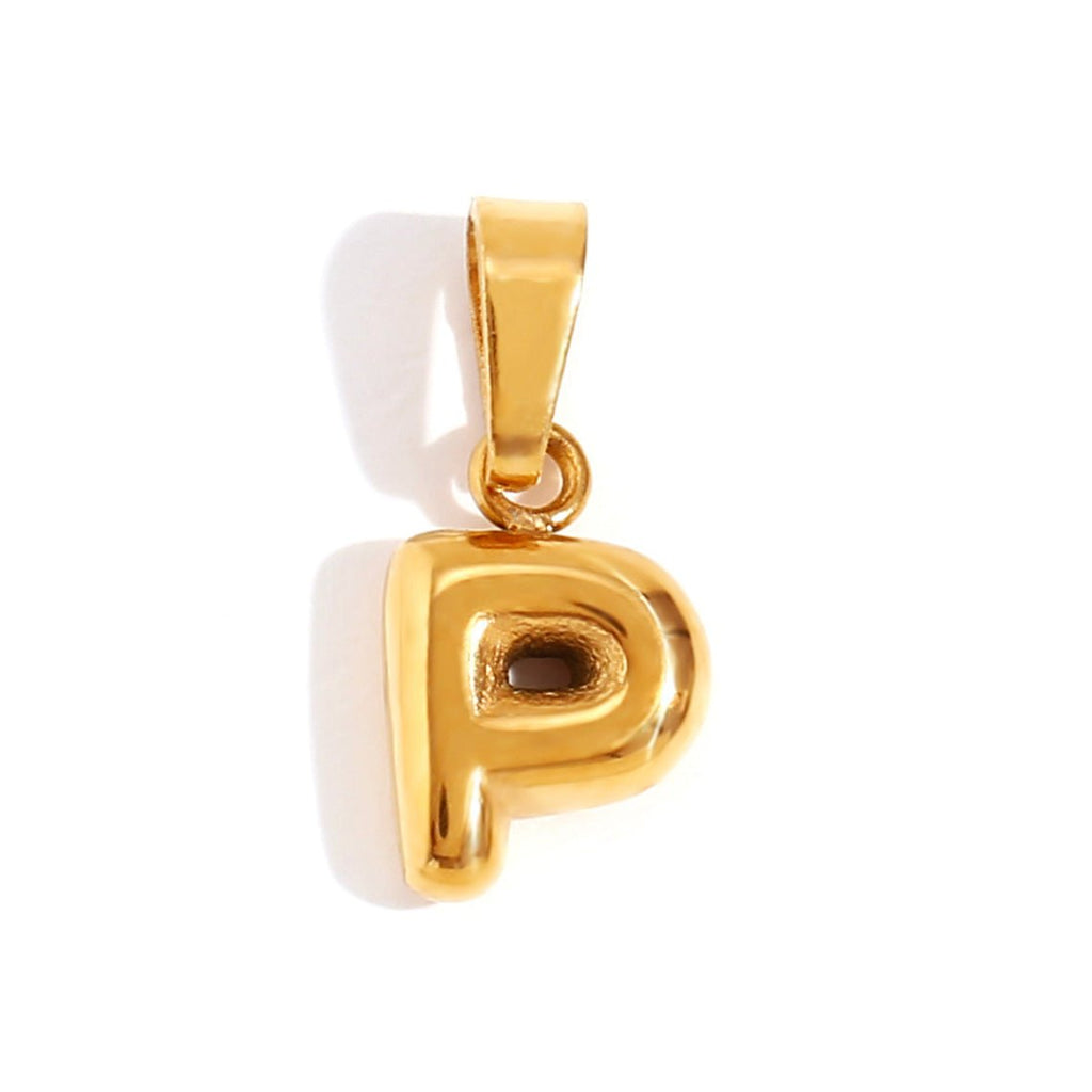 Bubble Letter Necklace – Personalized Gift, Everyday Wear