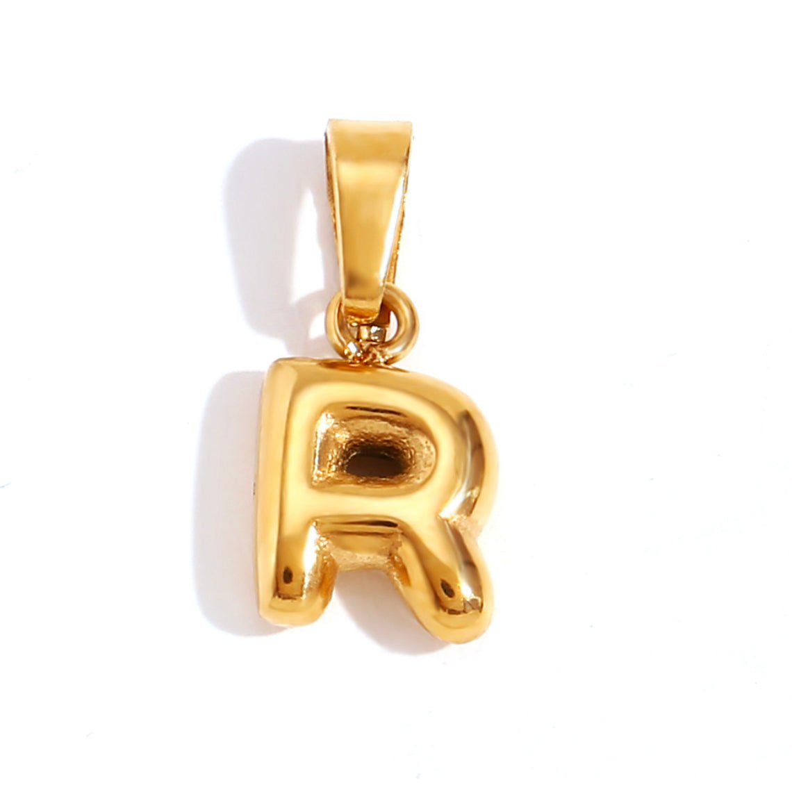 Bubble Letter Necklace – Personalized Gift, Everyday Wear