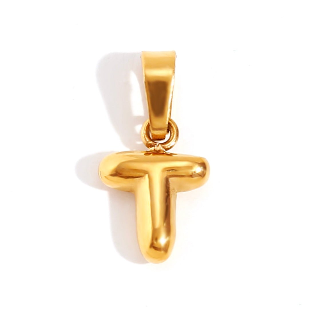 Bubble Letter Necklace – Personalized Gift, Everyday Wear