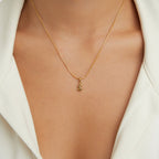 Bubble Letter Necklace – Personalized Gift, Everyday Wear