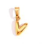 Bubble Letter Necklace – Personalized Gift, Everyday Wear