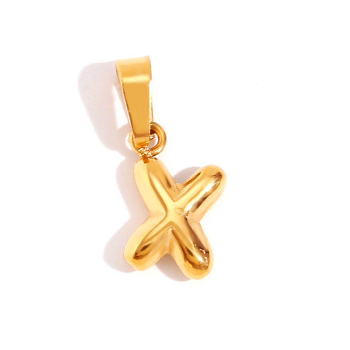 Bubble Letter Necklace – Personalized Gift, Everyday Wear