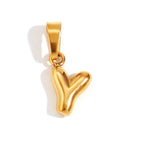 Bubble Letter Necklace – Personalized Gift, Everyday Wear