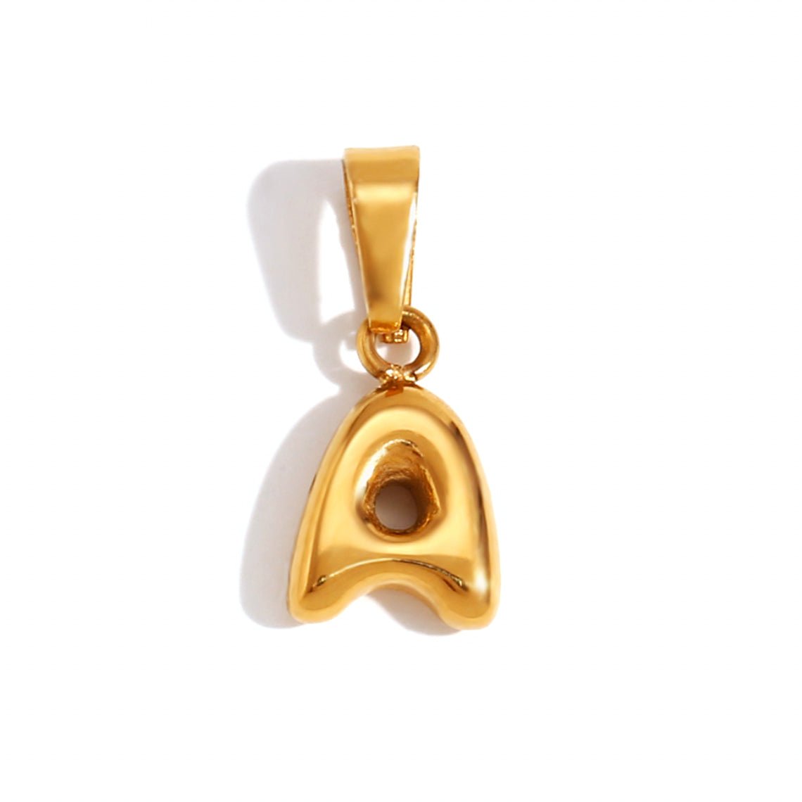 Bubble Letter Necklace – Personalized Gift, Everyday Wear