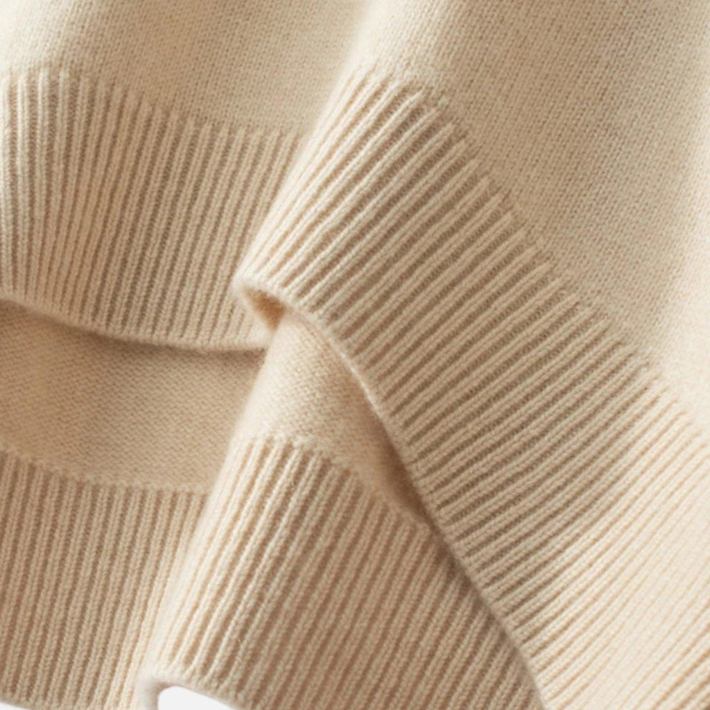 Cashmere Turtleneck Sweater for Women | Soft Warm Knit | Casual Layering Essential