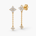 Vivienne Crystal Drop Earrings