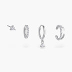Luna Spark Ear Stack Earrings Set