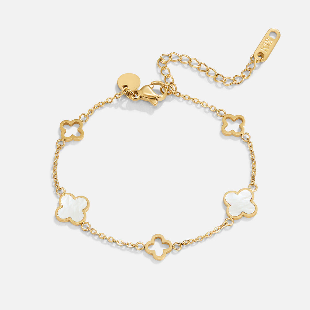 Clover Bracelet – Elegant Accessory, Perfect Gift
