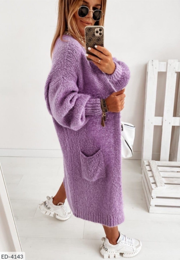 Oversized Knit Cardigan for Women | Soft Knit Fabric | Casual Layering Piece for Everyday Wear