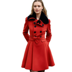 Waist Tie Short Dress Coat for Women - Lightweight Fabric, Elegant Design for Casual or Formal Wear