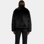 Faux Fur Winter Jacket for Women - Warm Chic Outerwear - Cozy Design for Cold Weather Fashion