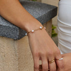 Freshwater Pearl Layered Bracelet – Elegant Accessory, Perfect Gift