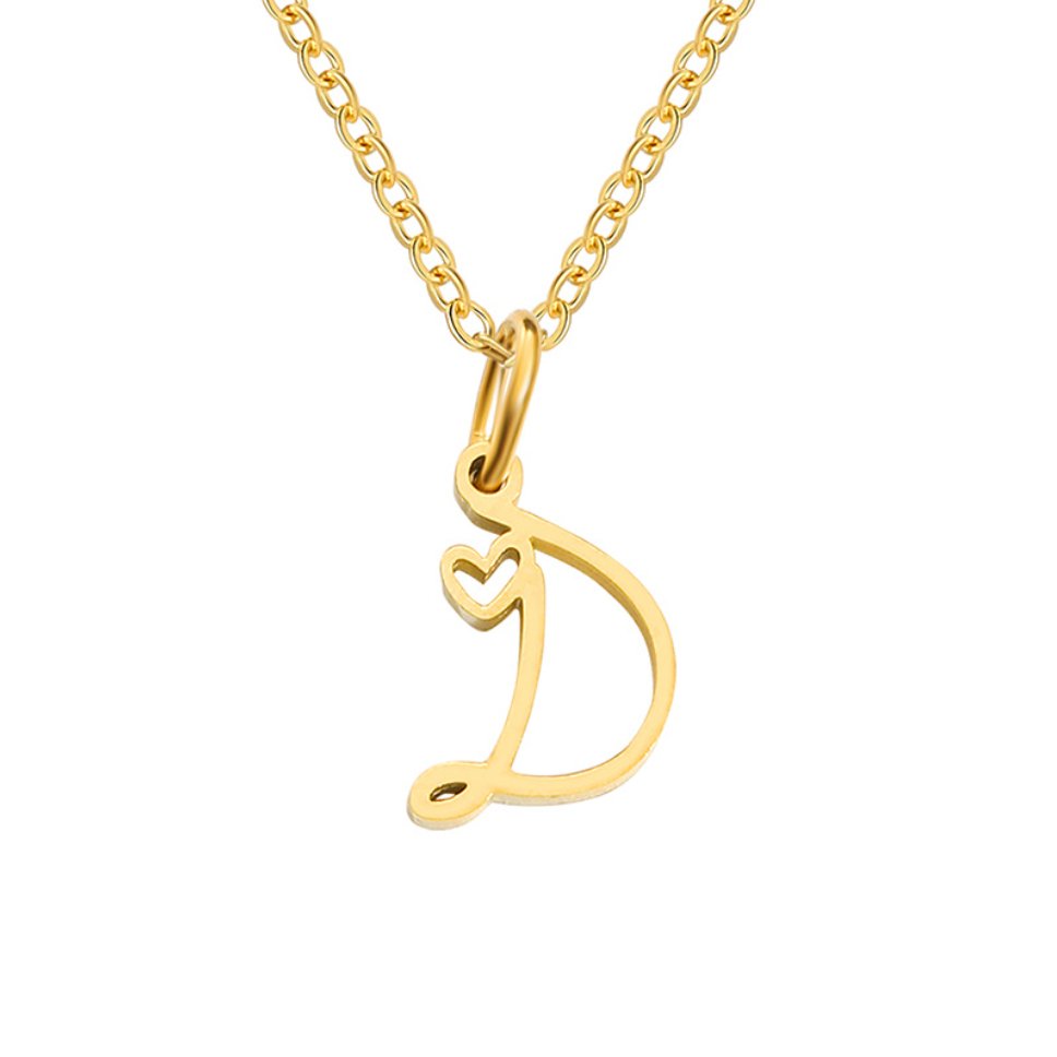 Gold Heart Necklace – Elegant Gift, Everyday Wear