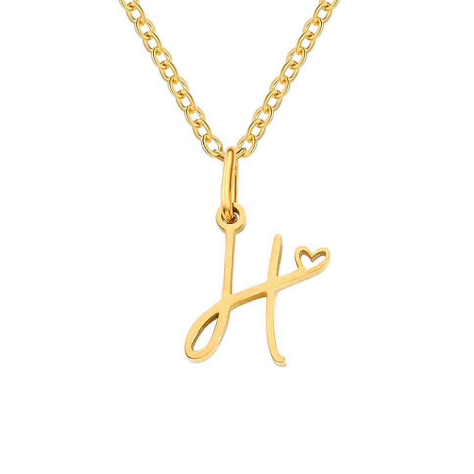 Gold Heart Necklace – Elegant Gift, Everyday Wear