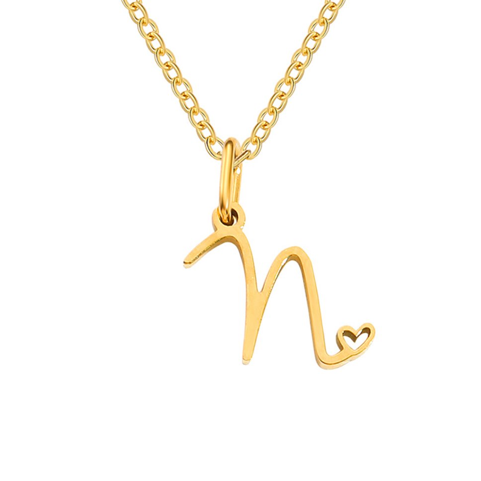 Gold Heart Necklace – Elegant Gift, Everyday Wear