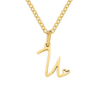 Gold Heart Necklace – Elegant Gift, Everyday Wear