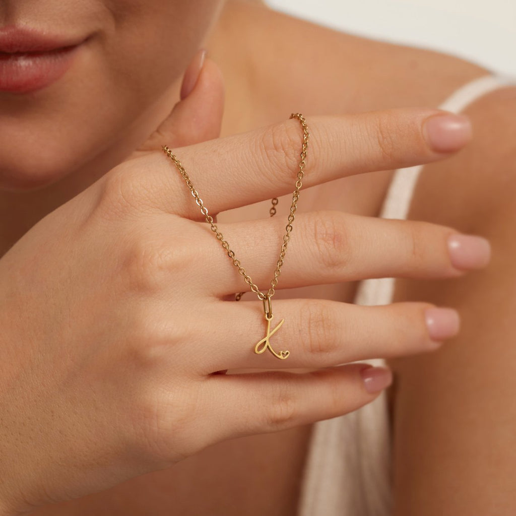 Gold Heart Necklace – Elegant Gift, Everyday Wear