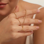 Gold Heart Necklace – Elegant Gift, Everyday Wear