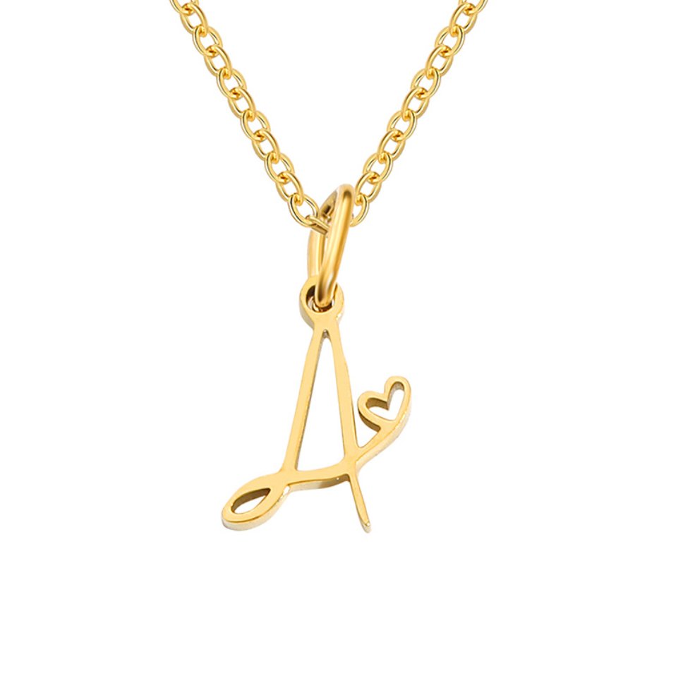 Gold Heart Necklace – Elegant Gift, Everyday Wear