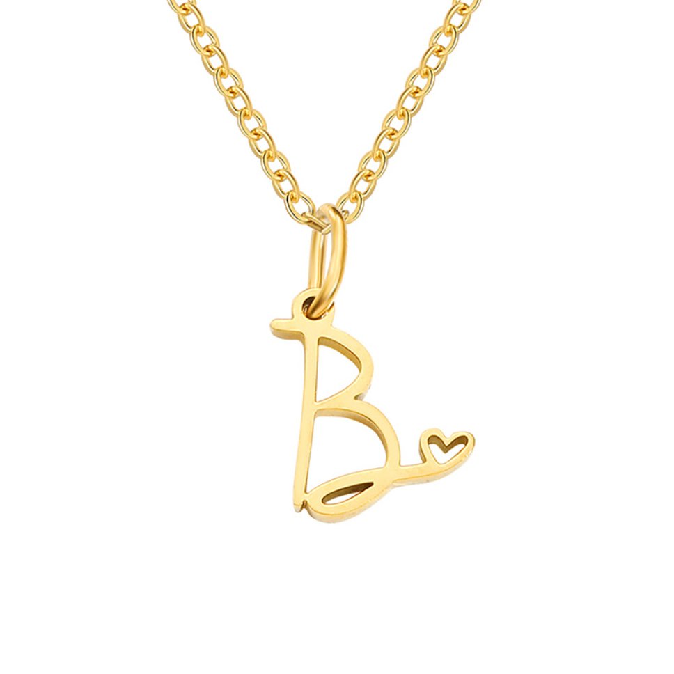 Gold Heart Necklace – Elegant Gift, Everyday Wear