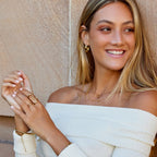 Gold Hoop Earrings – Everyday Wear, Gift Idea