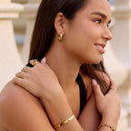Gold Hoop Earrings – Everyday Wear, Gift Idea
