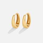 Gold Hoop Earrings – Everyday Wear, Gift Idea