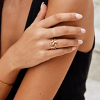 Gold Leaf Ring – Elegant Accessory, Perfect for Gifts, Everyday Wear