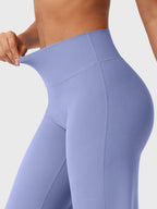 High Waist Flared Pants for Women | Lightweight Summer Fabric | Casual Chic Design | Ideal for Warm Weather Wear